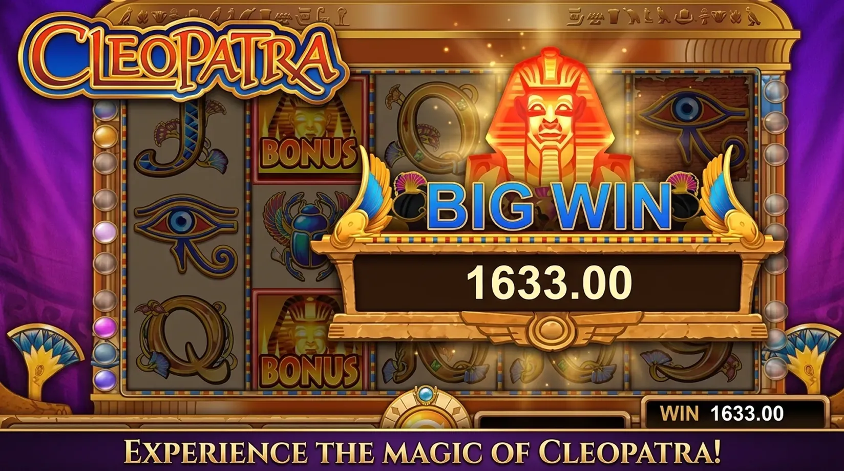 Slot Cleopatra overlay